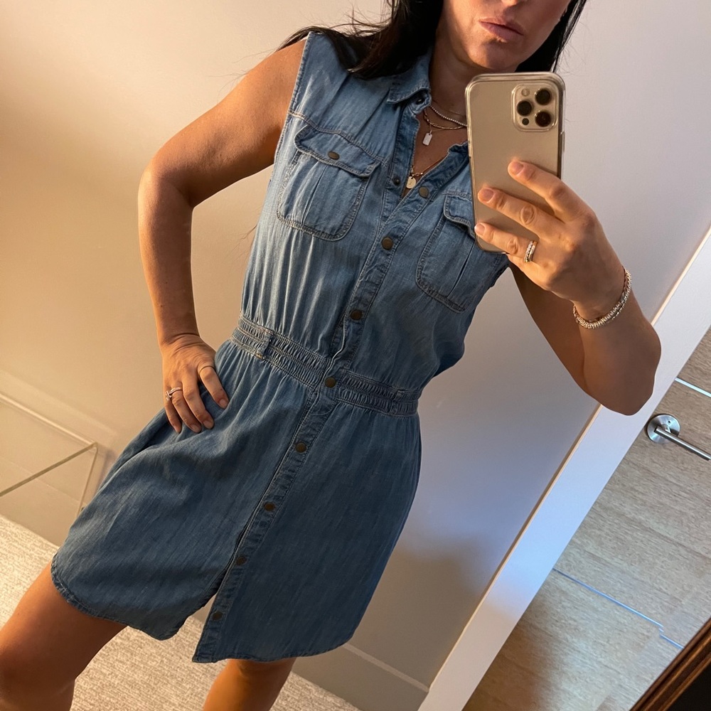 Denim dress